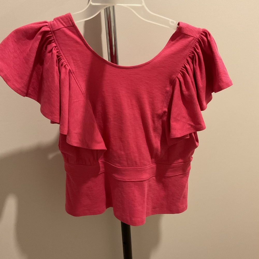 Banana Republic
Flutter sleeve
Back detail